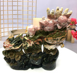 The Ocean Jade 8th vein Ocean World carving