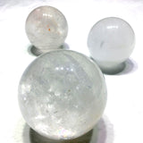 clear quartz big  sphere
