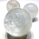 clear quartz big  sphere