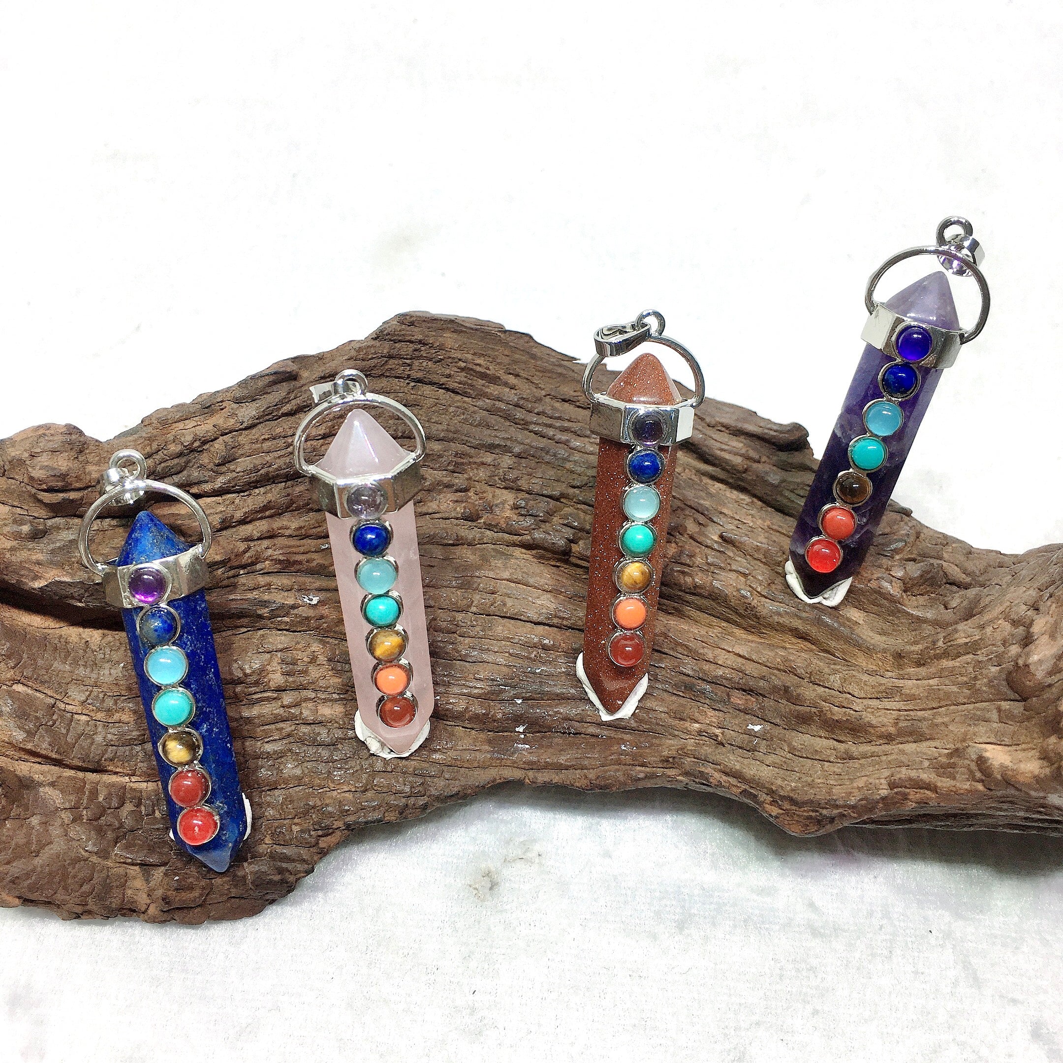 the chakras  pendant