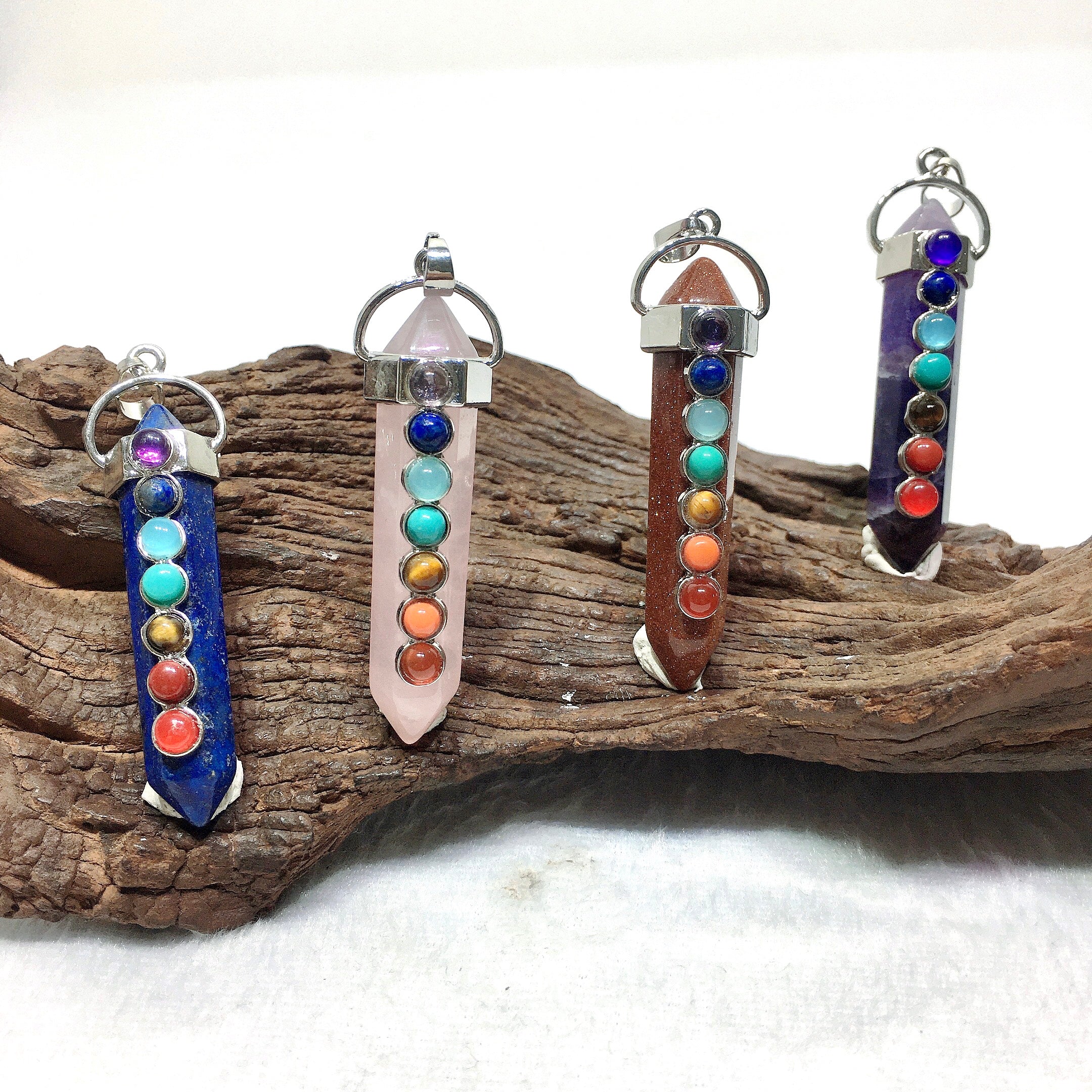 the chakras  pendant
