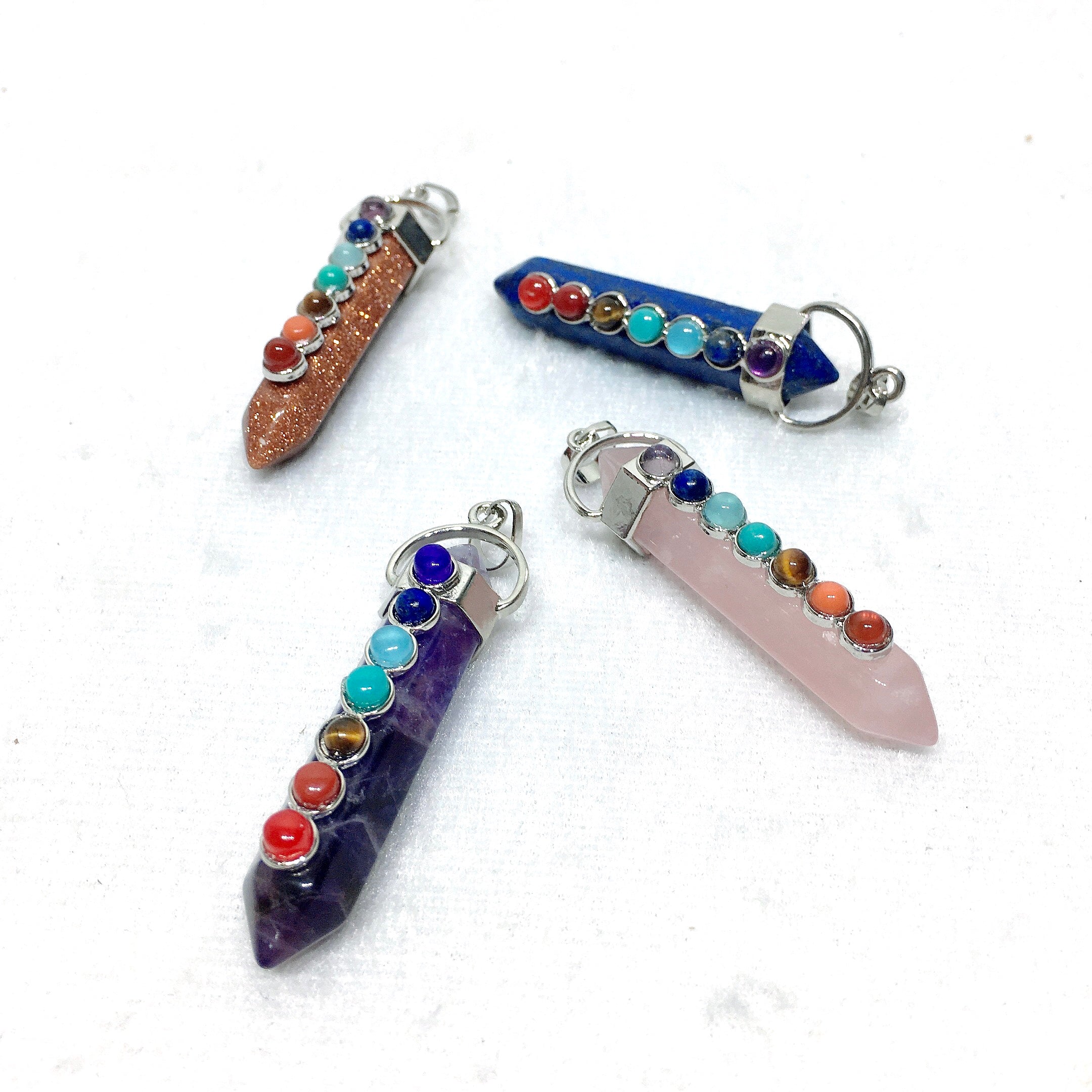 the chakras  pendant
