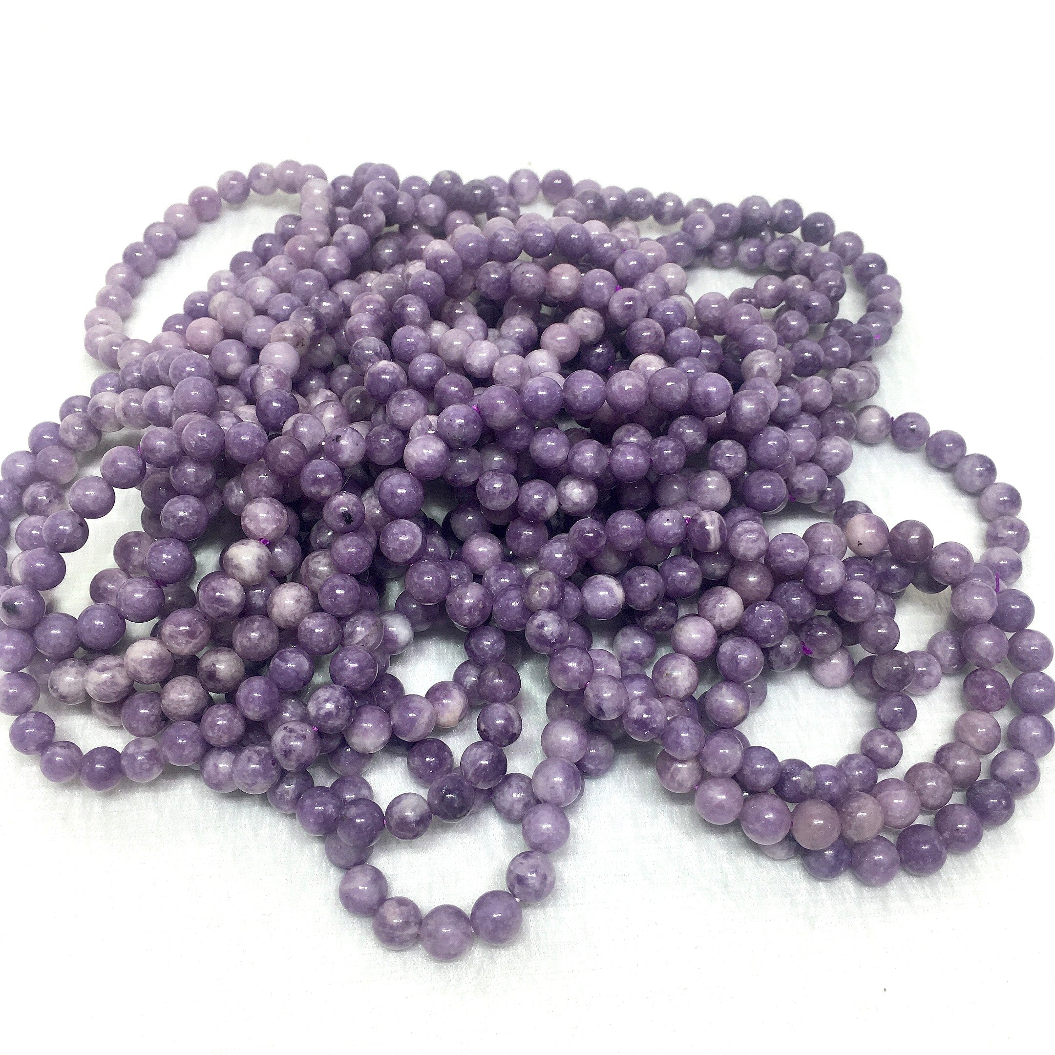 lepidolite bracelet