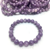 lepidolite bracelet