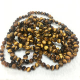 yellow tiger eyes bracelet