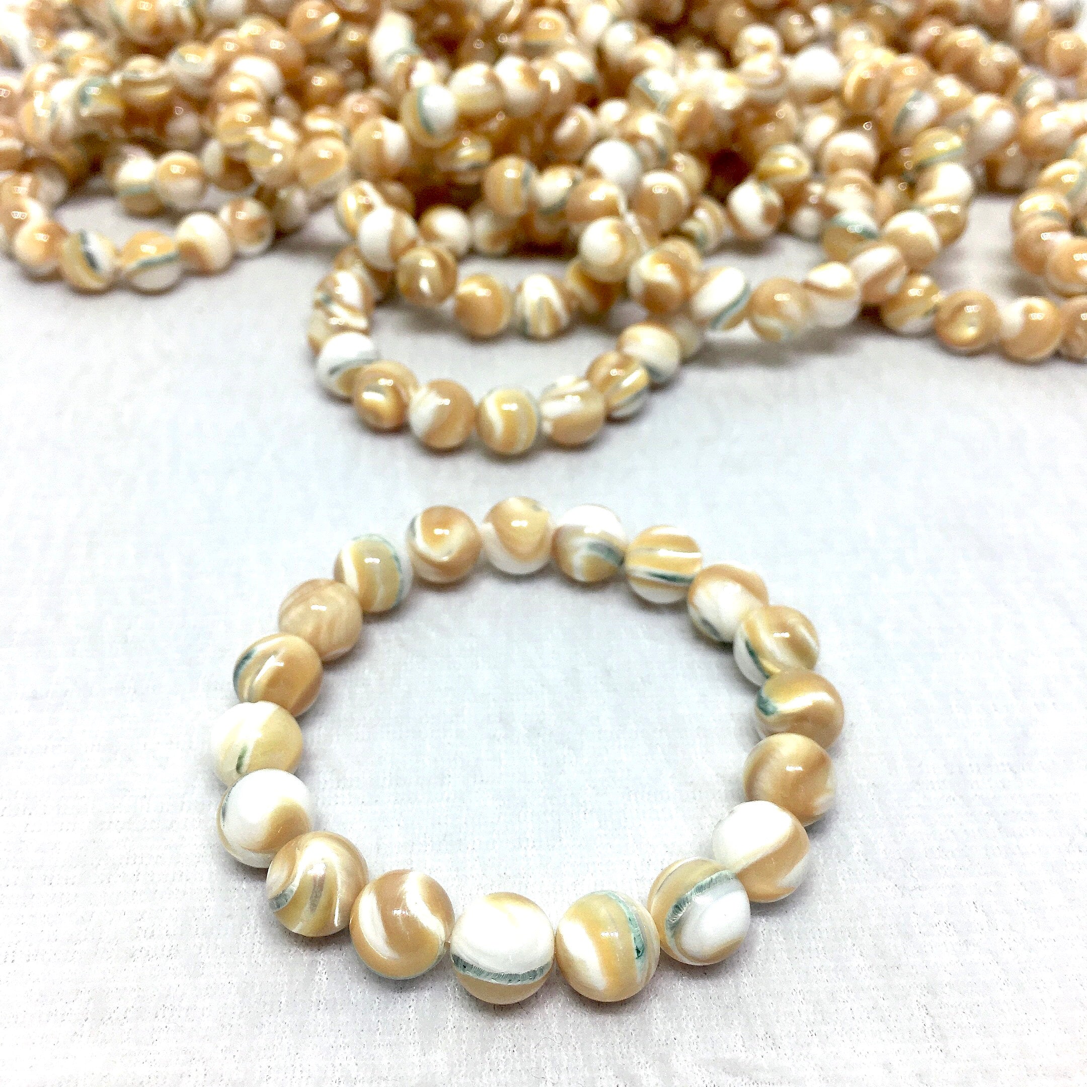 amber tridacan bracelet