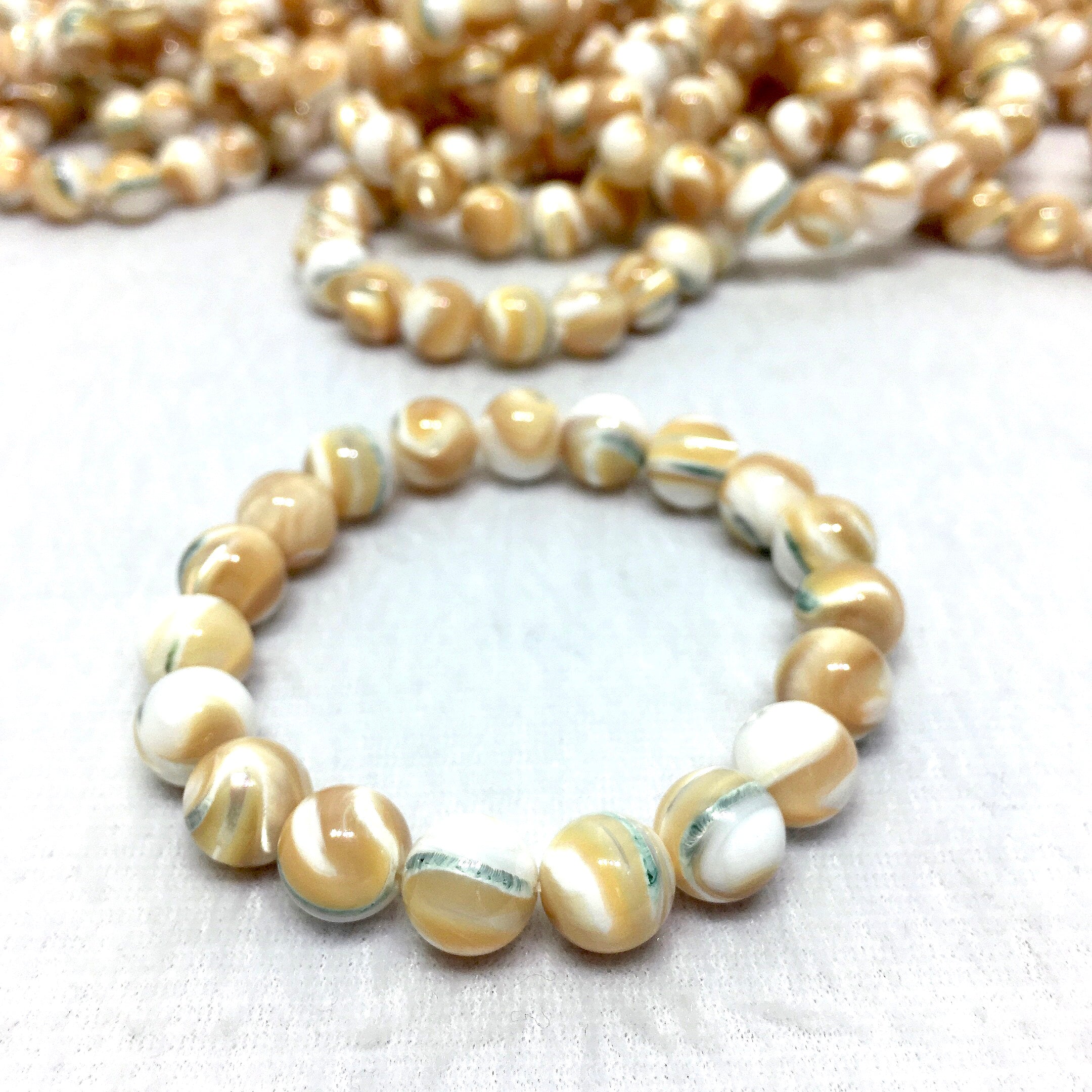 amber tridacan bracelet