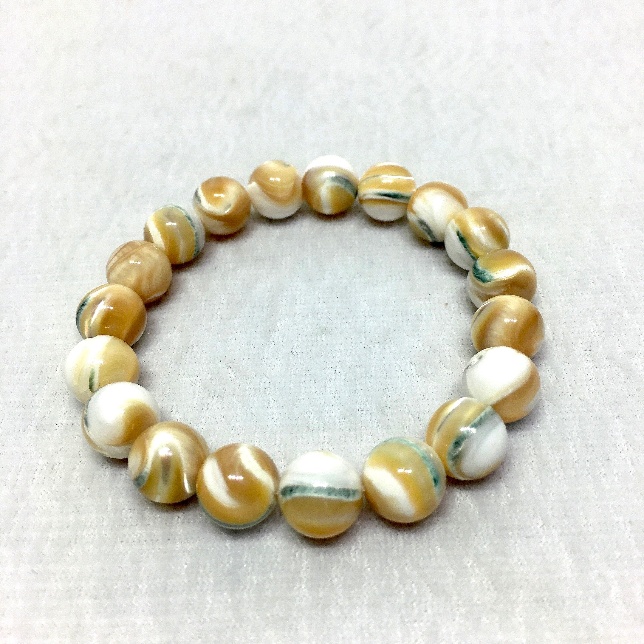 amber tridacan bracelet