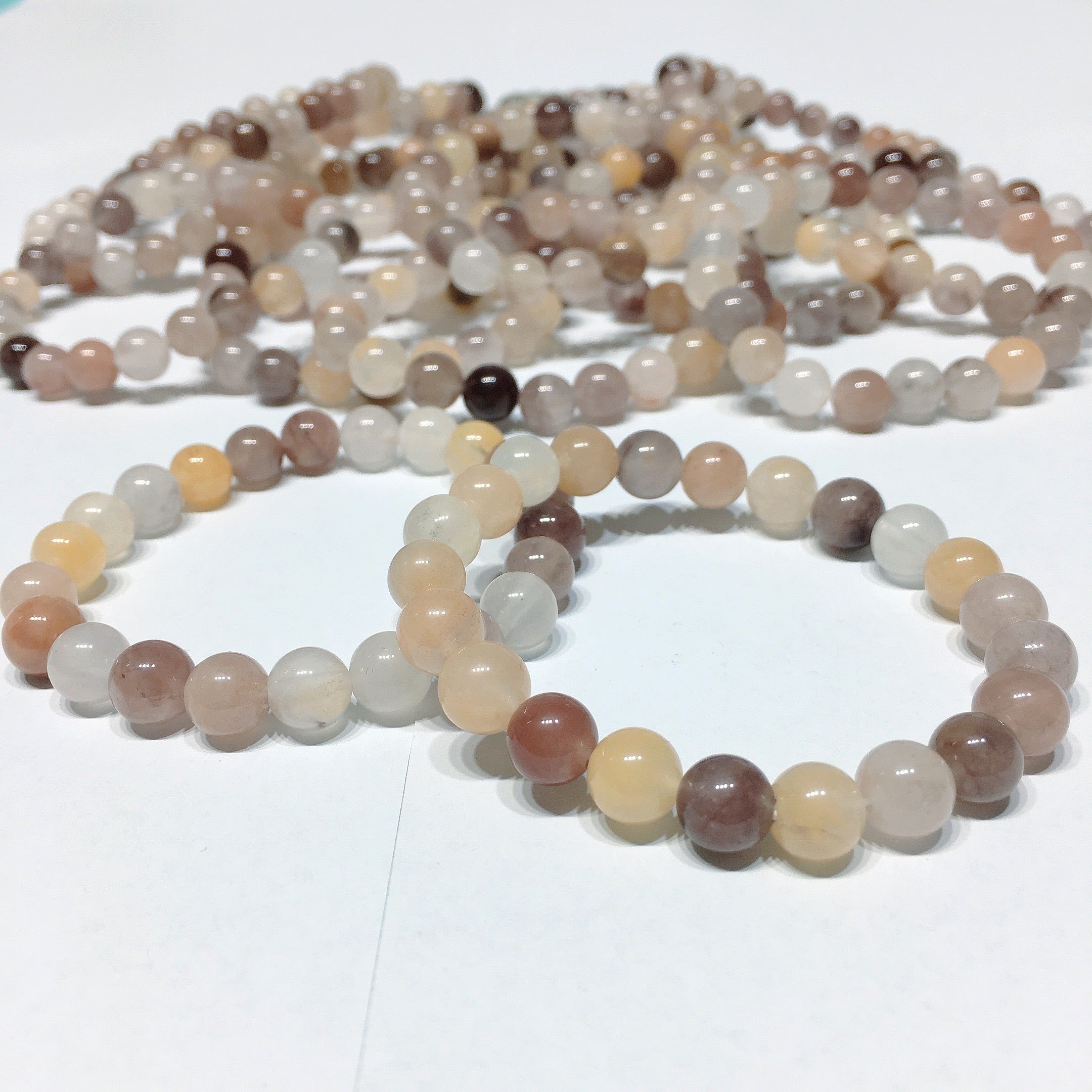 strawberry jade bracelet