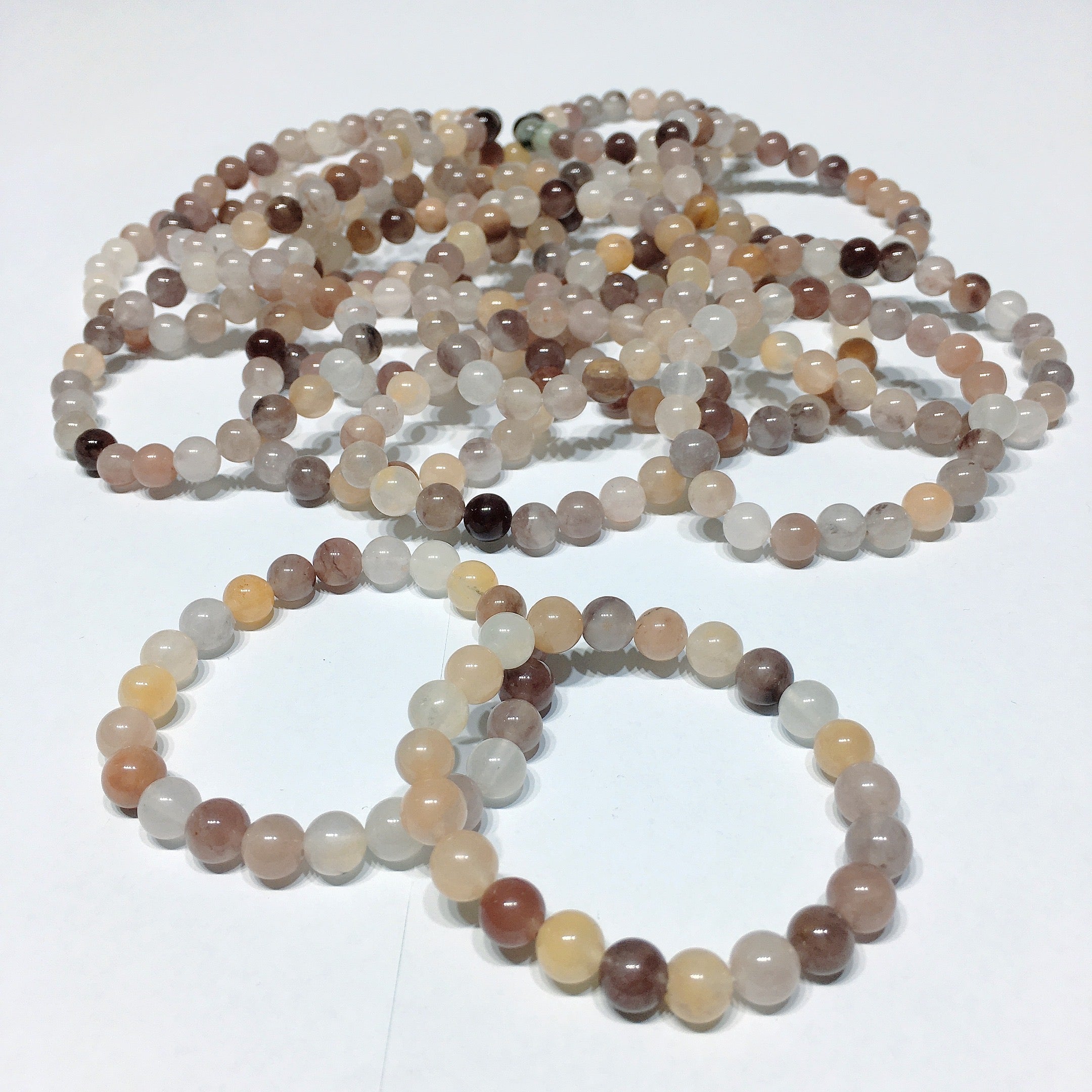 strawberry jade bracelet