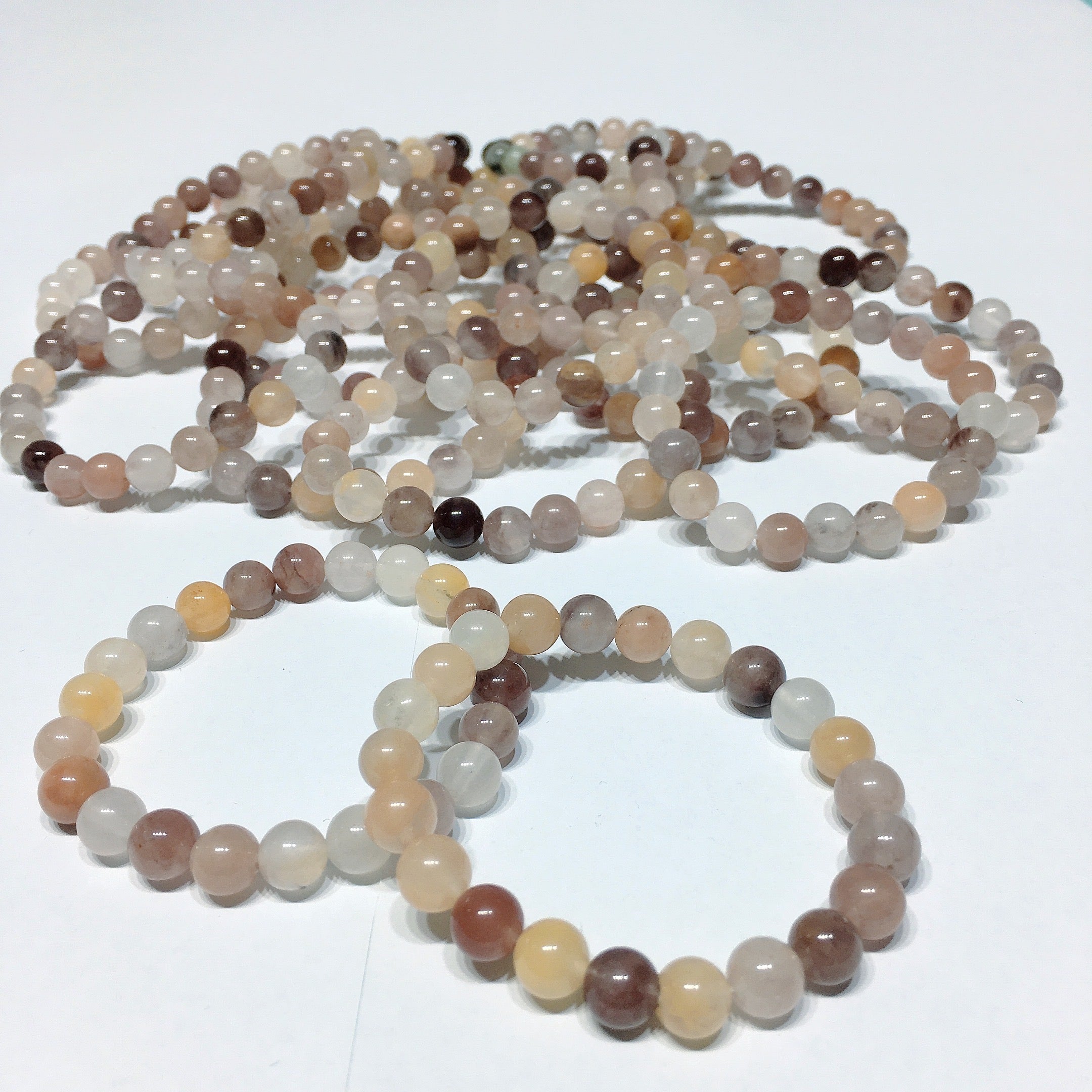 strawberry jade bracelet