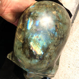 labradorite big skull