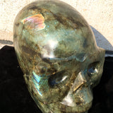 labradorite big skull