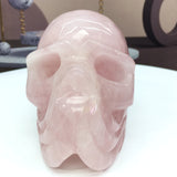 rose quartz big skull        B5