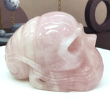 rose quartz big skull        B5