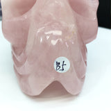 rose quartz big skull        B5