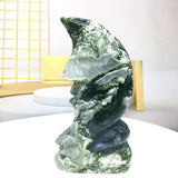 moss agate moon face             B7