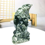 moss agate moon face             B7