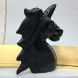 black obsidian unicorn          B13