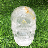 clear quartz  skull     B14