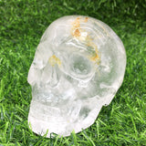 clear quartz  skull     B14