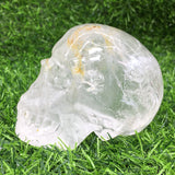 clear quartz  skull     B14