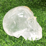 clear quartz  skull     B14