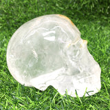 clear quartz  skull     B14