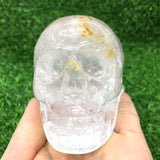 clear quartz  skull     B14