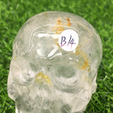 clear quartz  skull     B14