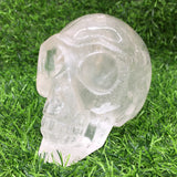 clear quartz alien skull    B15