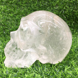 clear quartz alien skull    B15