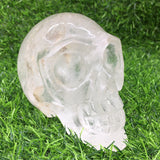 clear quartz alien skull    B15