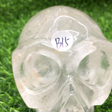 clear quartz alien skull    B15
