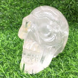 clear quatz skull            B16