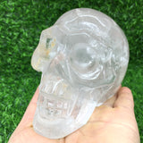 clear quatz skull            B16