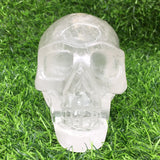 clear quartz   skull     B17