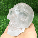 clear quartz   skull     B17