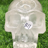 clear quartz   skull     B17