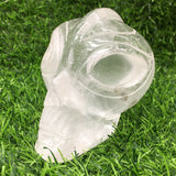 clear quartz skull    B20