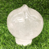 clear quartz skull    B20