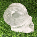 clear quartz skull    B20