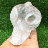 clear quartz skull    B20