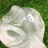 clear quartz skull    B20