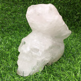 clear quartz    skull      B21