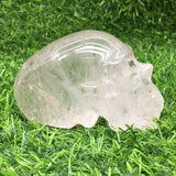 clear quartz   skull  B22