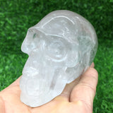 clear quartz   skull  B22