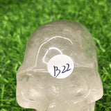 clear quartz   skull  B22