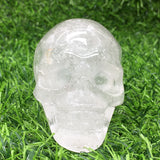 clear quartz  skull  B23