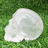 clear quartz  skull  B23